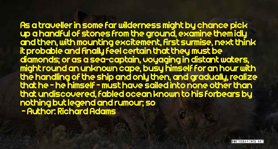 Sea Captain Quotes By Richard Adams