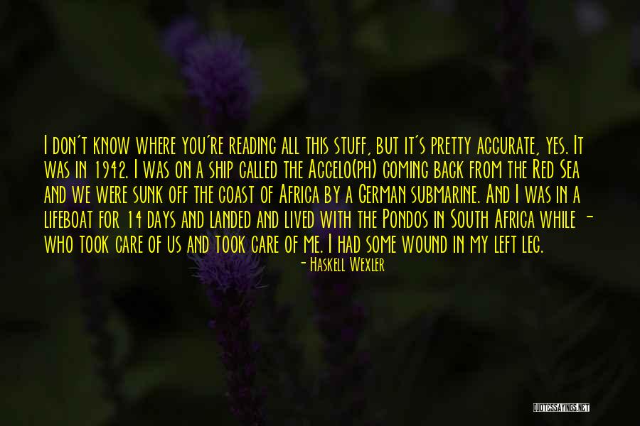Sea Coast Quotes By Haskell Wexler Sea Coast Quotes By Haskell Wexler