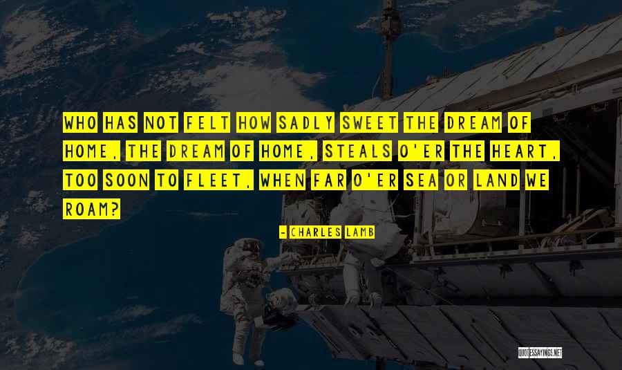 Sea Dream Quotes By Charles Lamb Sea Dream Quotes By Charles Lamb