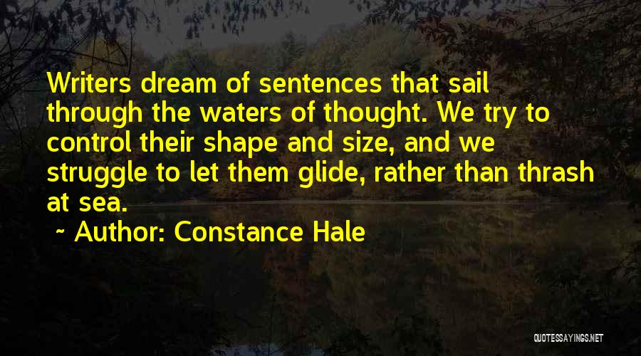 Sea Dream Quotes By Constance Hale