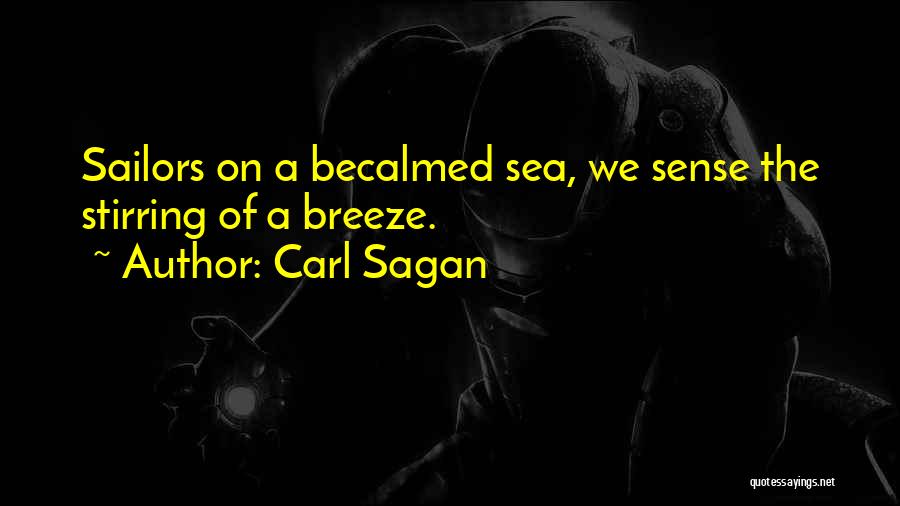 Sea Exploration Quotes By Carl Sagan