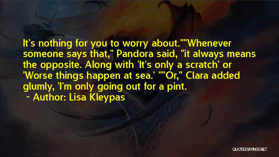 Sea Going Quotes By Lisa Kleypas