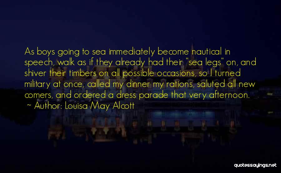 Sea Going Quotes By Louisa May Alcott