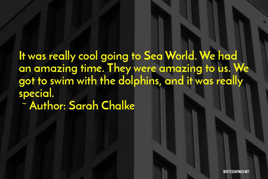 Sea Going Quotes By Sarah Chalke