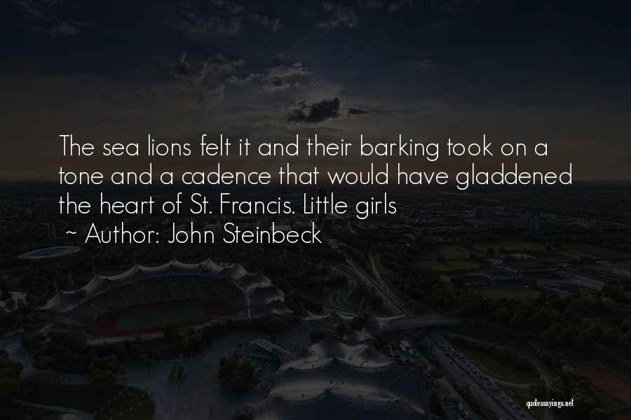 Sea Lions Quotes By John Steinbeck