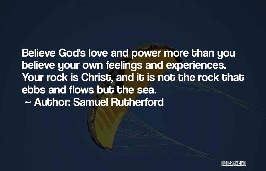 Sea Love Quotes By Samuel Rutherford