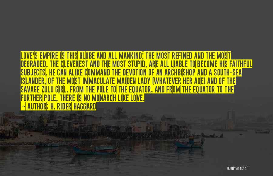 Sea Maiden Quotes By H. Rider Haggard
