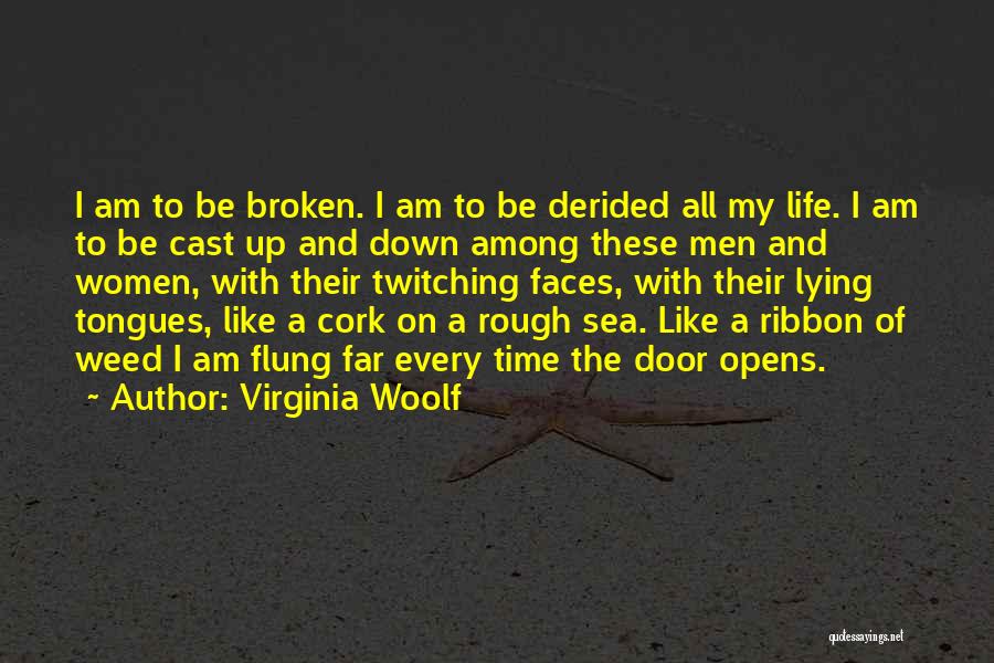 Sea Of Faces Quotes By Virginia Woolf