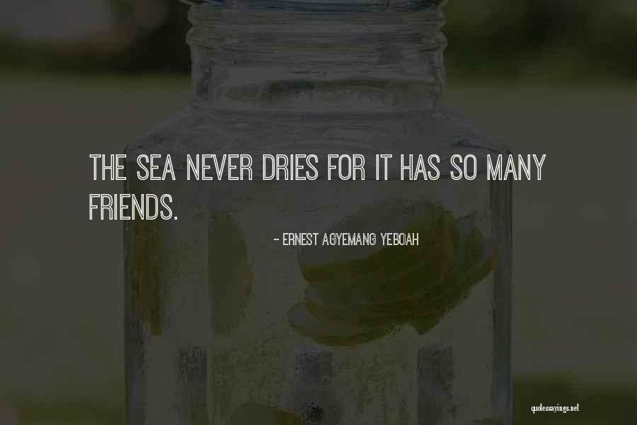 Sea Of Friendship Quotes By Ernest Agyemang Yeboah