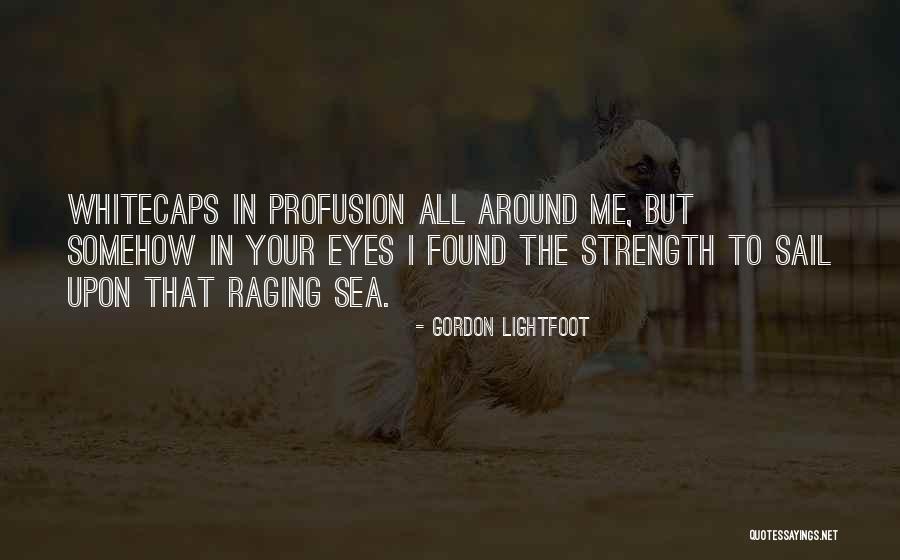 Sea Of Friendship Quotes By Gordon Lightfoot