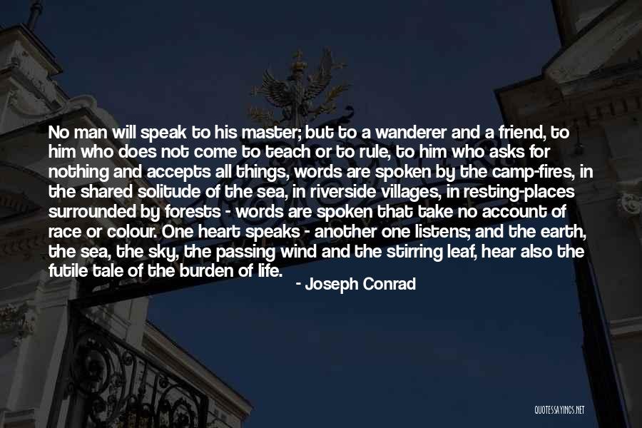 Sea Of Friendship Quotes By Joseph Conrad
