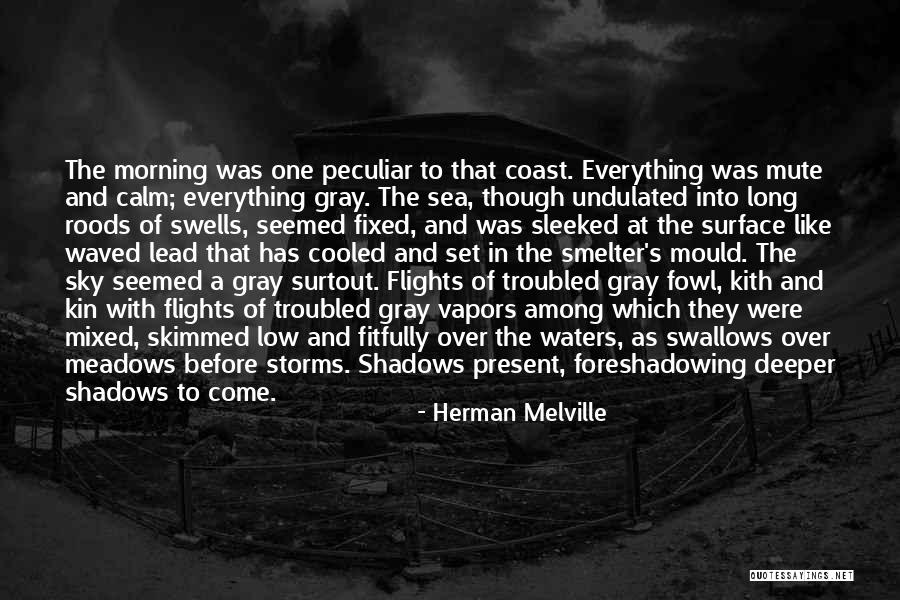 Sea Of Shadows Quotes By Herman Melville