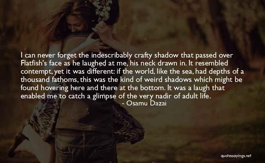 Sea Of Shadows Quotes By Osamu Dazai