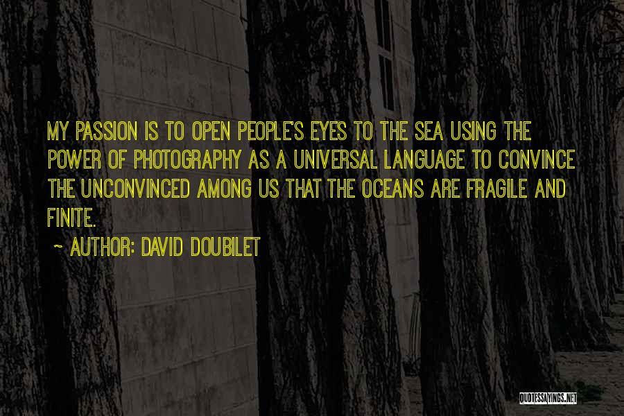 Sea Power Quotes By David Doubilet