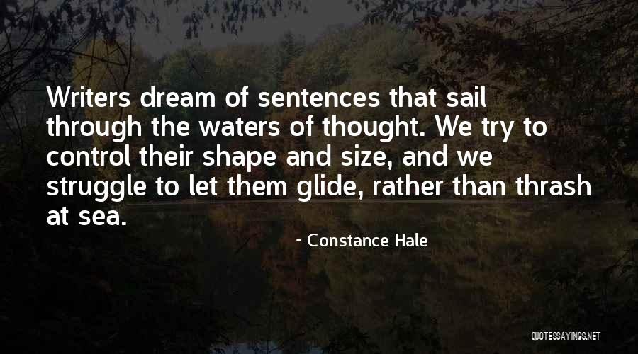 Sea Sail Quotes By Constance Hale