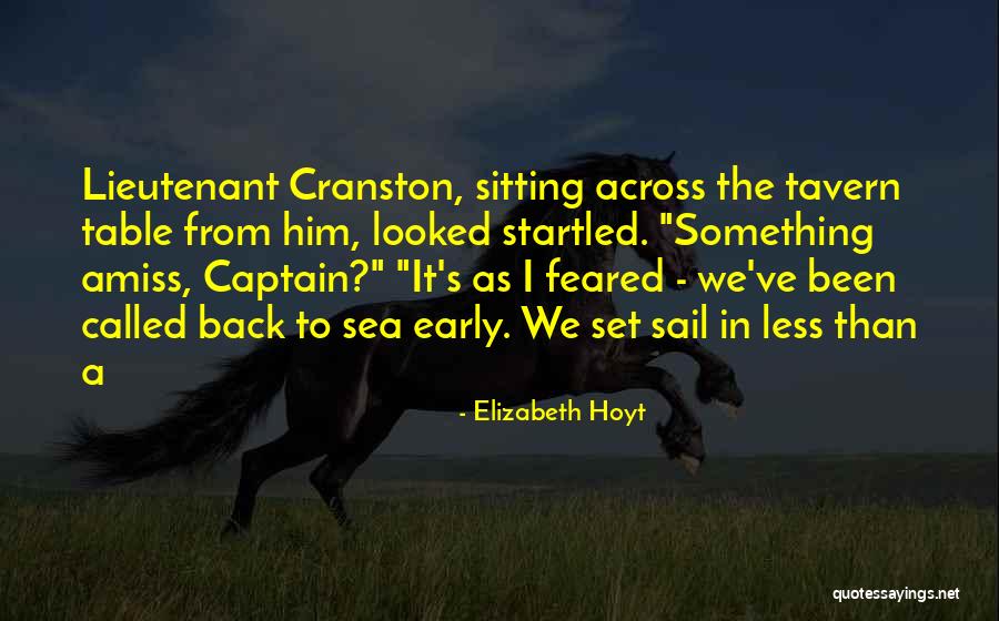 Sea Sail Quotes By Elizabeth Hoyt