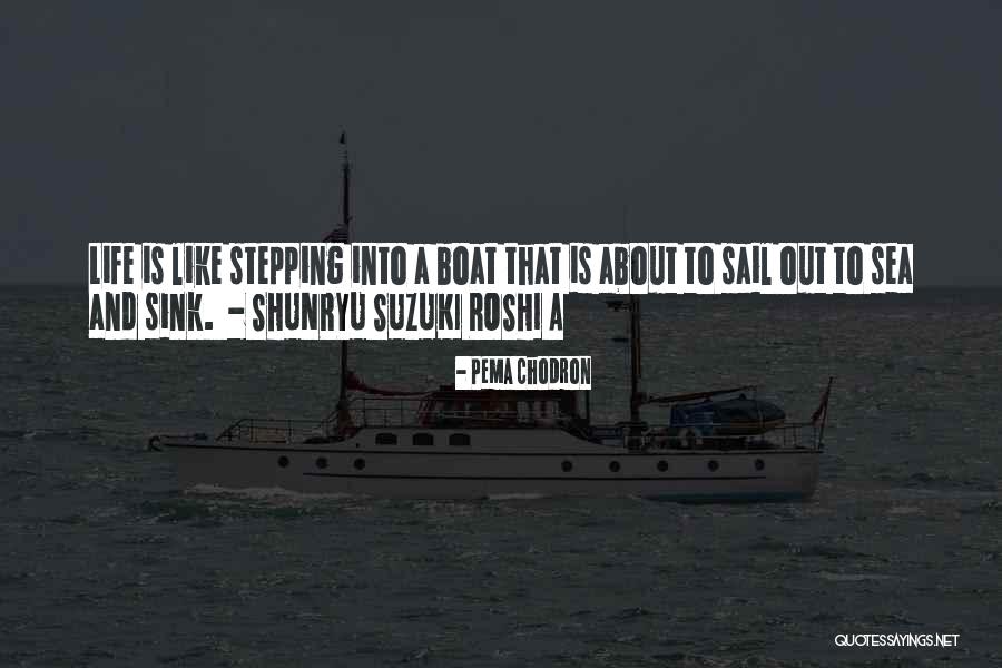 Sea Sail Quotes By Pema Chodron