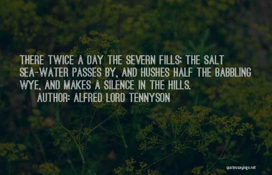 Sea Salt Water Quotes By Alfred Lord Tennyson
