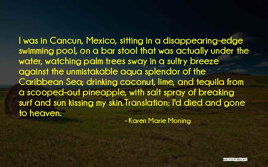 Sea Salt Water Quotes By Karen Marie Moning