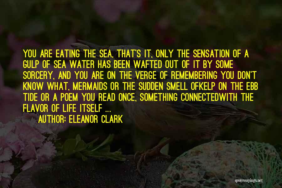 Sea Smell Quotes By Eleanor Clark