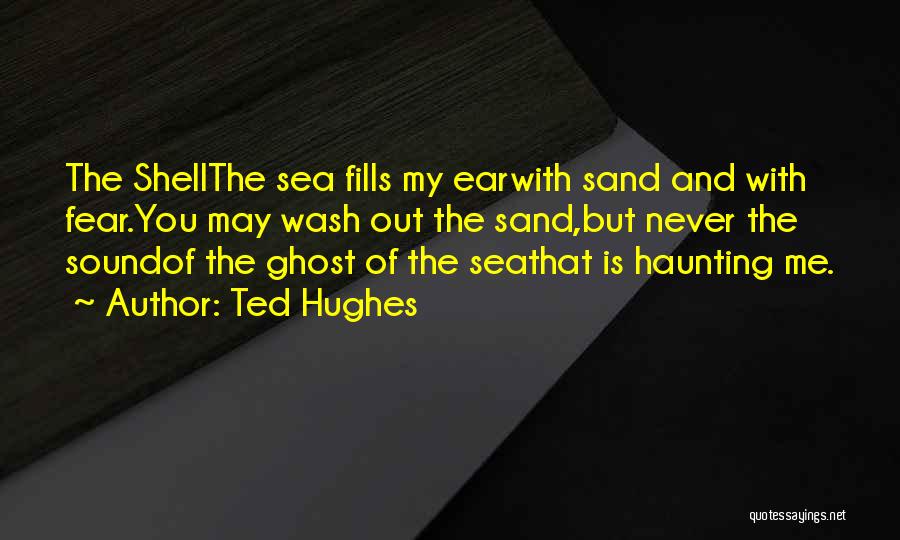 Sea Sound Quotes By Ted Hughes