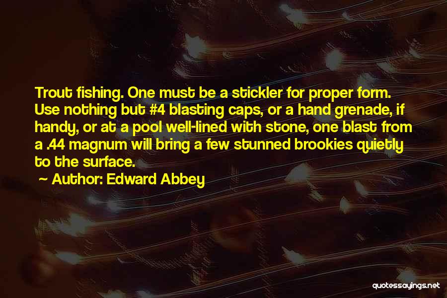 Sea Stone Quotes By Edward Abbey