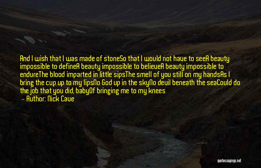 Sea Stone Quotes By Nick Cave