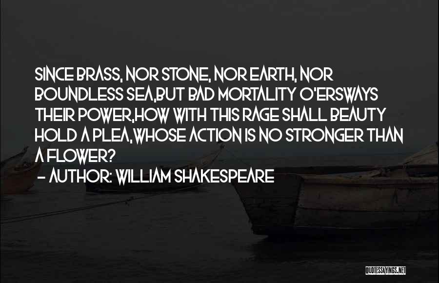 Sea Stone Quotes By William Shakespeare