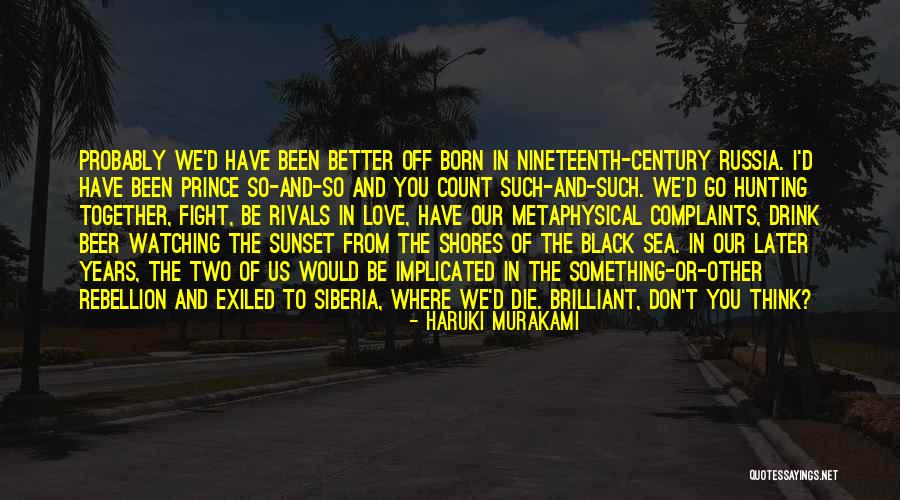 Sea Sunset Quotes By Haruki Murakami Sea Sunset Quotes By Haruki Murakami