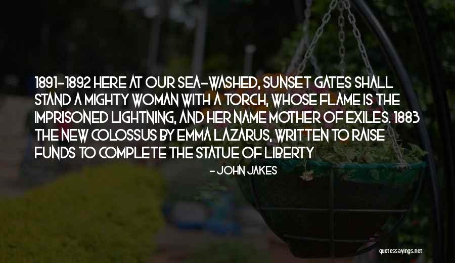 Sea Sunset Quotes By John Jakes