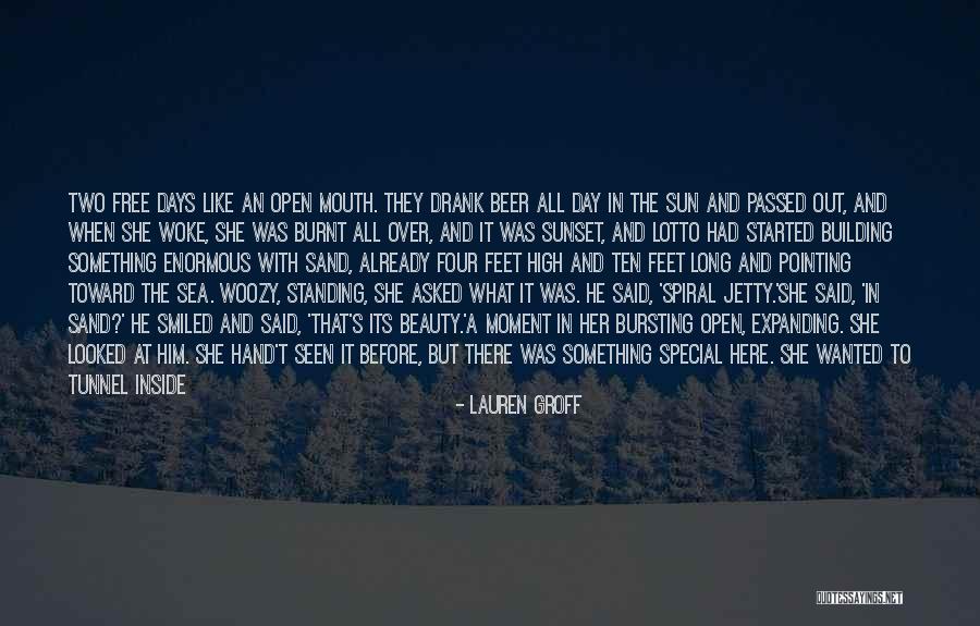 Sea Sunset Quotes By Lauren Groff