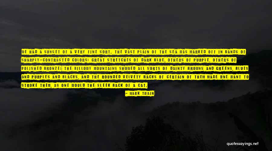 Sea Sunset Quotes By Mark Twain Sea Sunset Quotes By Mark Twain