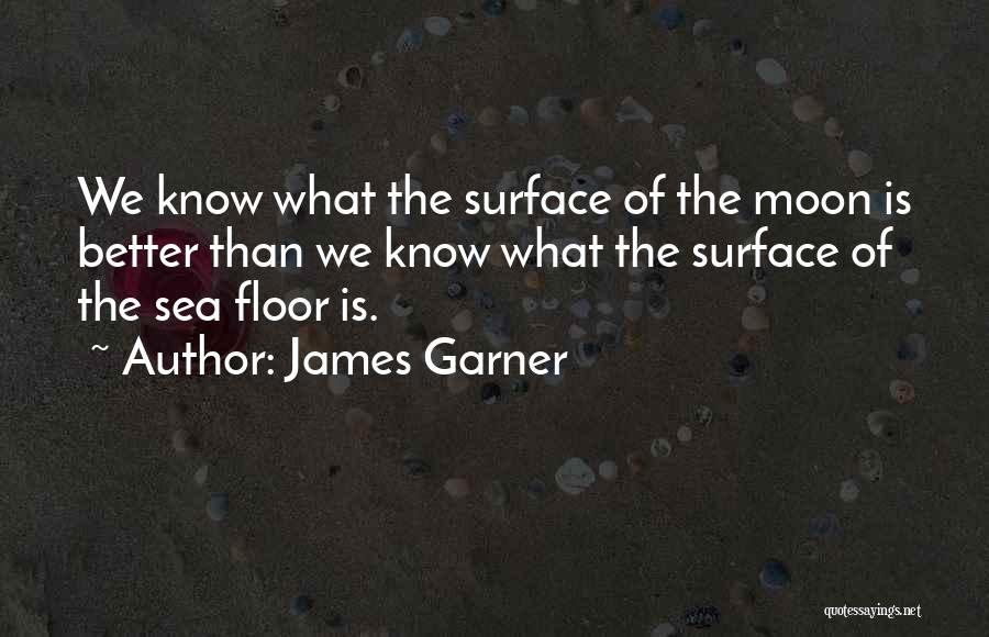 Sea Surface Quotes By James Garner