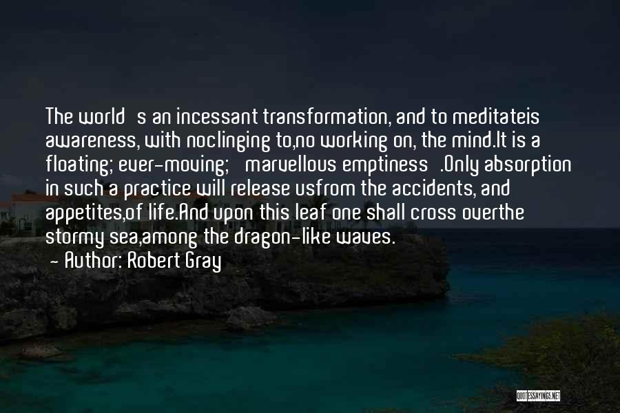 Sea Waves And Life Quotes By Robert Gray