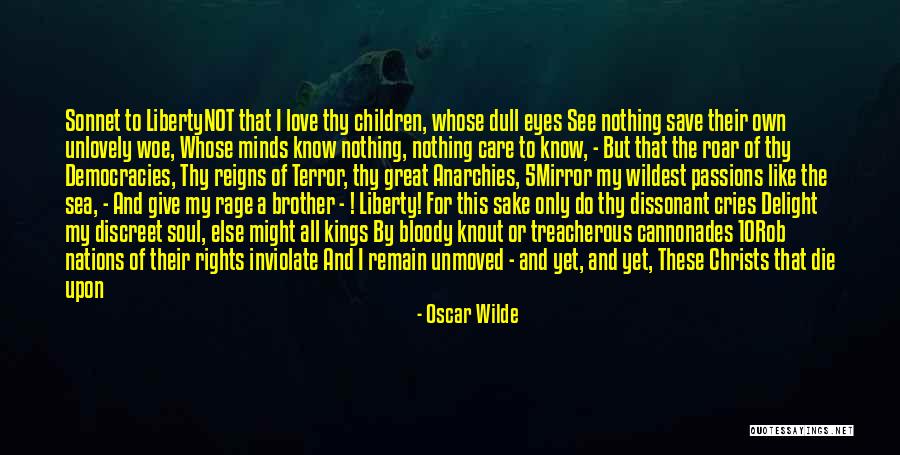 Sea With Love Quotes By Oscar Wilde