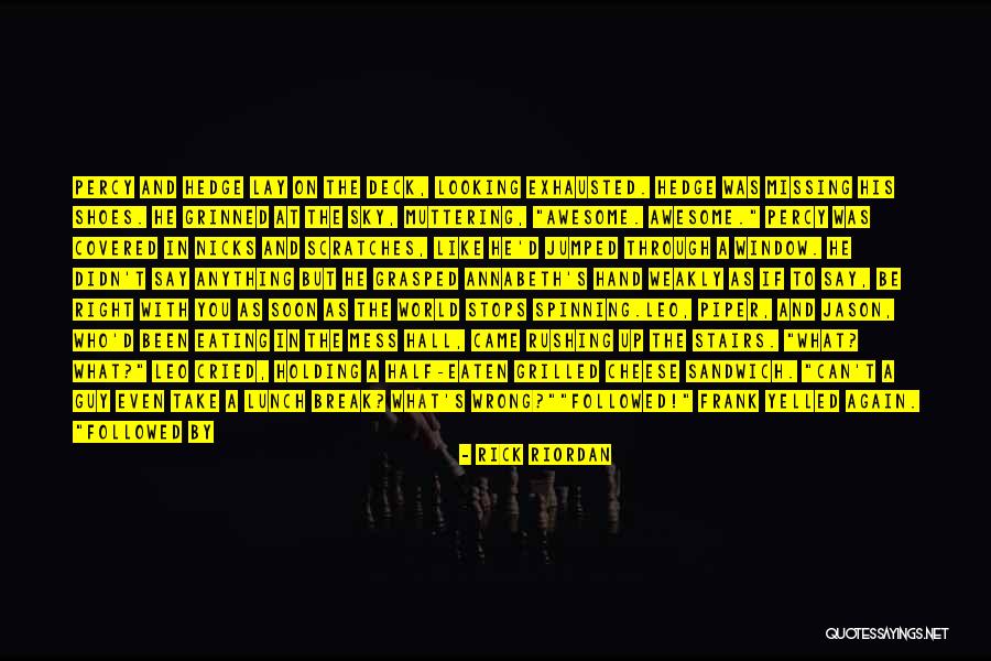 Sea You Soon Quotes By Rick Riordan Sea You Soon Quotes By Rick Riordan