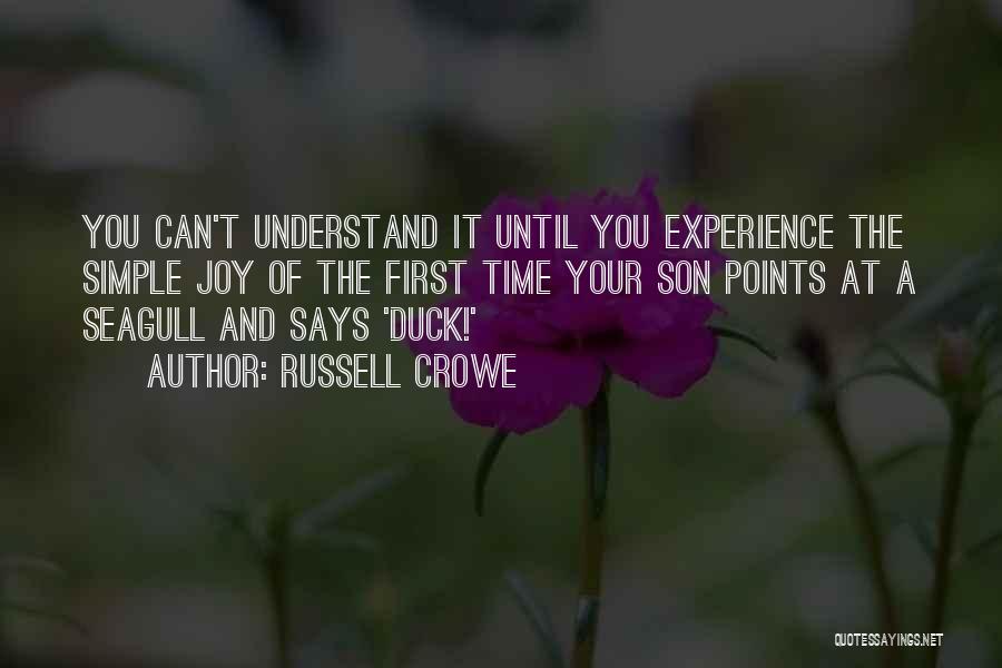 Seagull Quotes By Russell Crowe