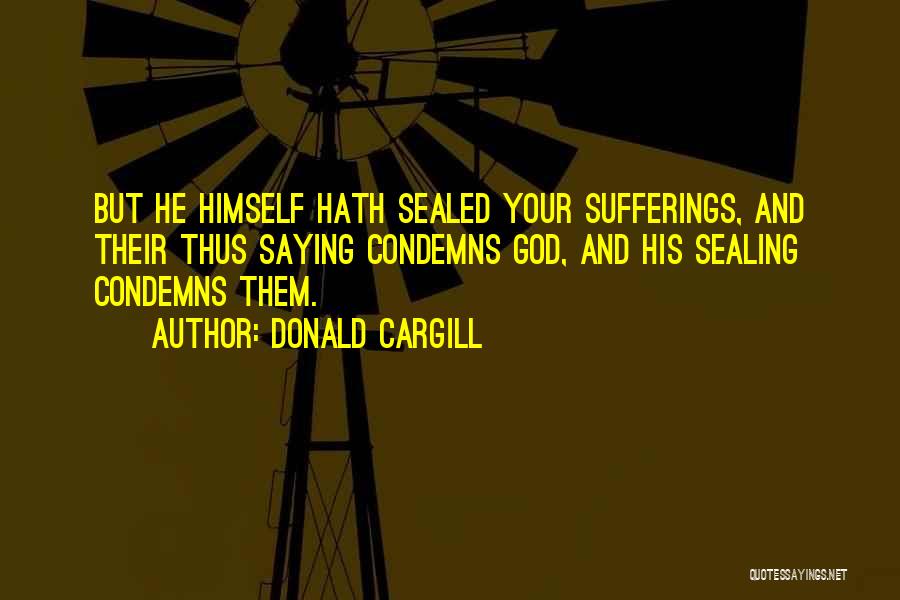 Sealed Quotes By Donald Cargill