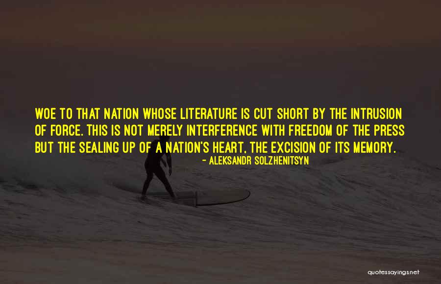 Sealing Quotes By Aleksandr Solzhenitsyn