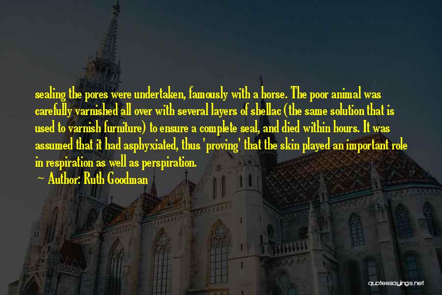 Sealing Quotes By Ruth Goodman