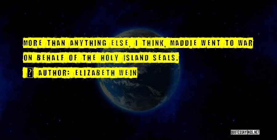 Seals Quotes By Elizabeth Wein