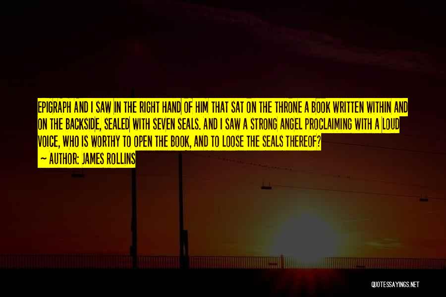 Seals Quotes By James Rollins