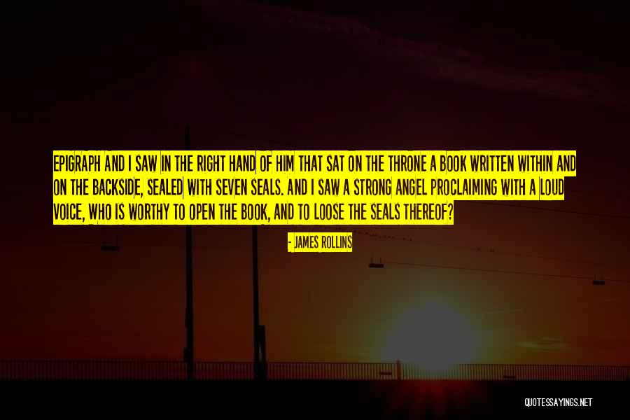 Seals Quotes By James Rollins