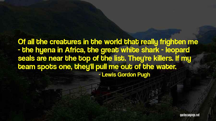 Seals Quotes By Lewis Gordon Pugh Seals Quotes By Lewis Gordon Pugh