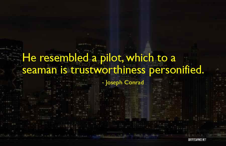 Seaman Quotes By Joseph Conrad