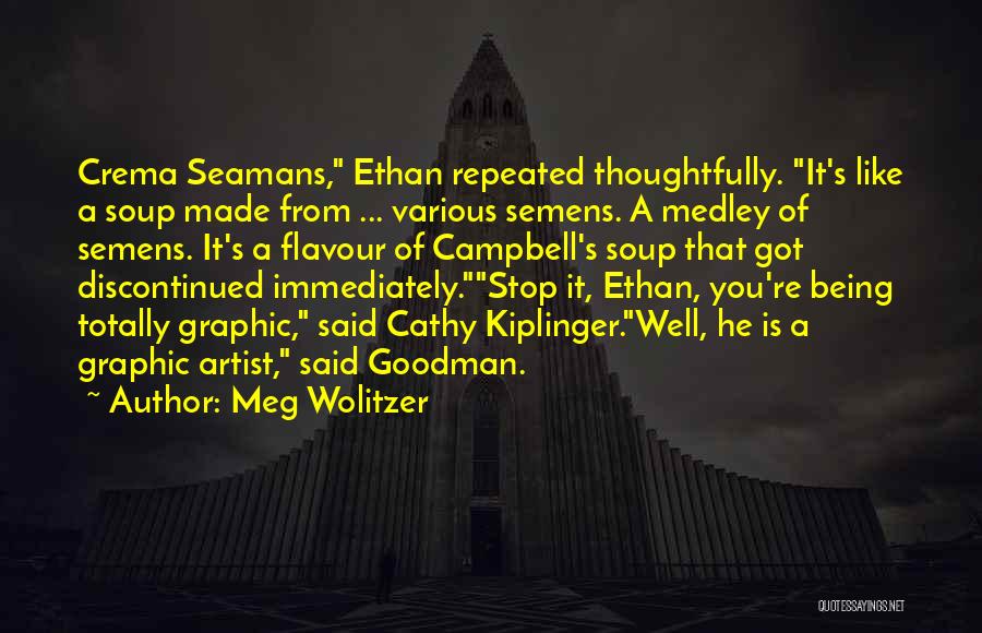 Seamans Quotes By Meg Wolitzer