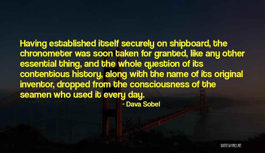 Seamen Quotes By Dava Sobel Seamen Quotes By Dava Sobel