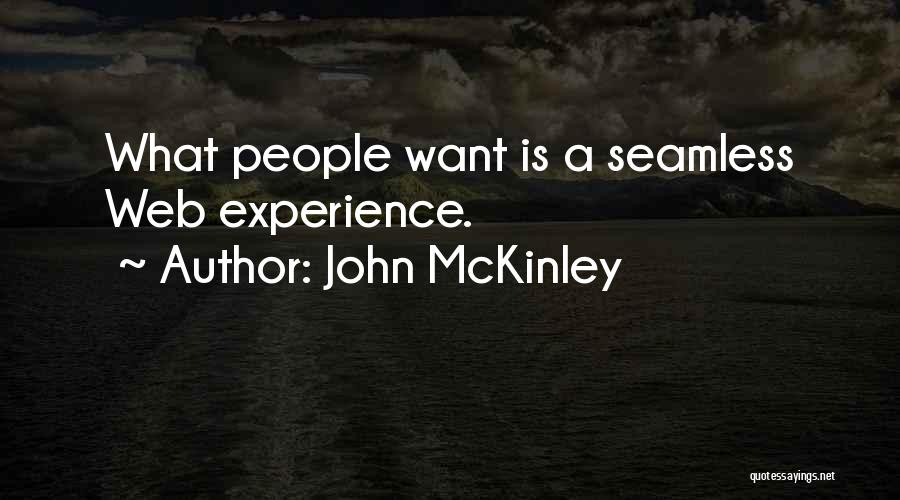 Seamless Quotes By John McKinley