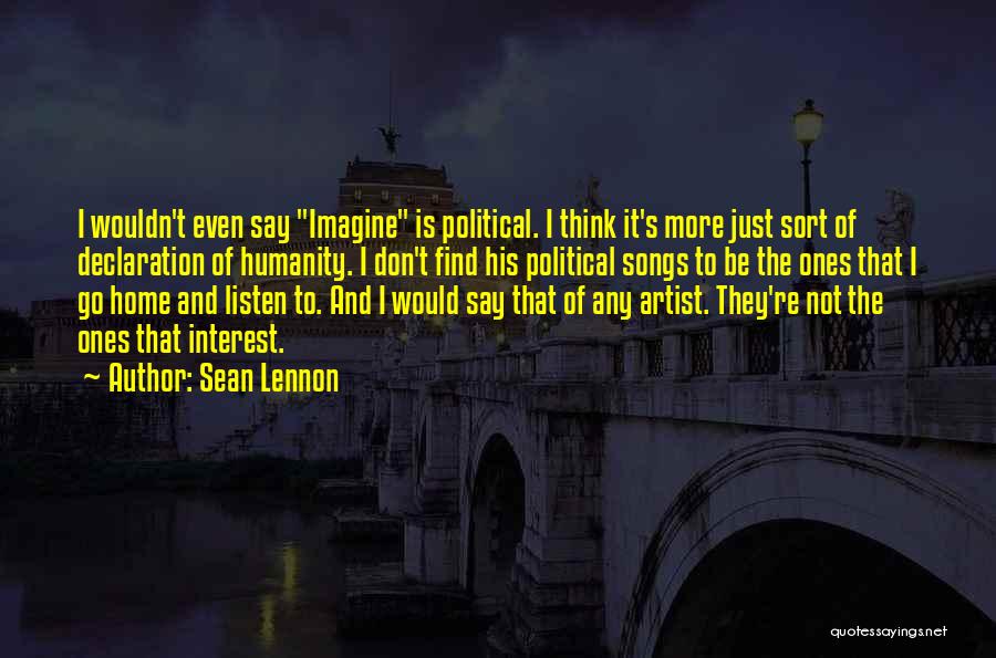 Sean Lennon Quotes 2132591