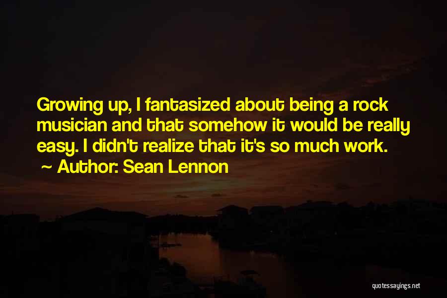 Sean Lennon Quotes 2229687